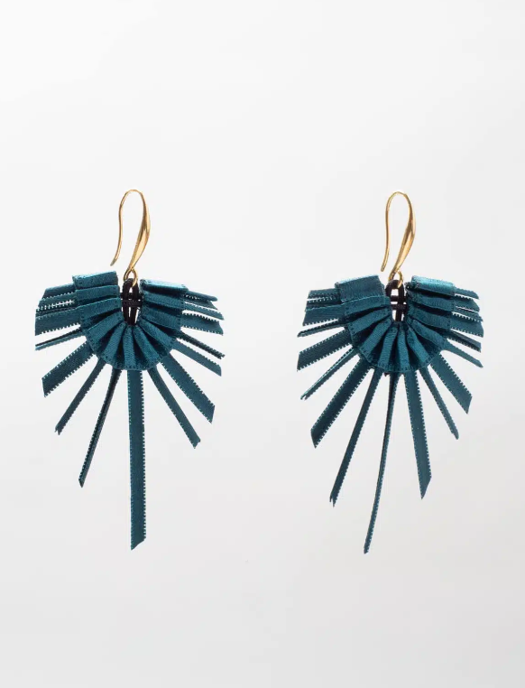 Kite Earrings- Turquoise Blue