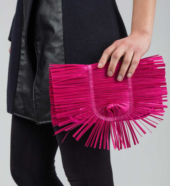 Fuchsia Clutch