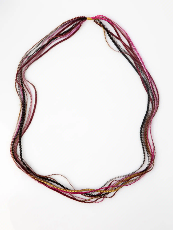 Pleated Necklace- KL92