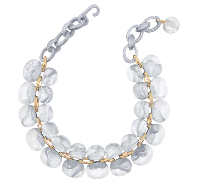 Bubble Resin Necklace