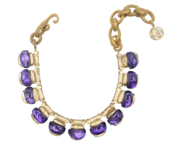 Oval Cabochon Necklace