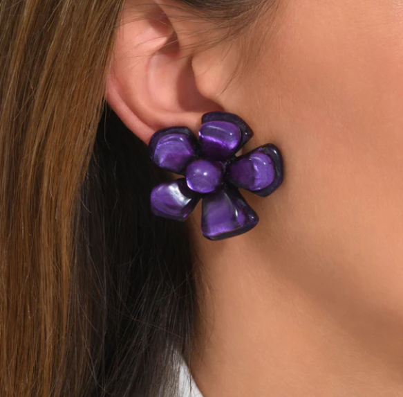 Magnolia Clip-On Earrings