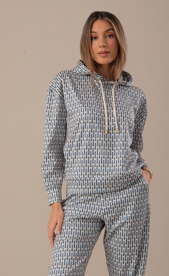 CO-ORD - Geometric Hoodie